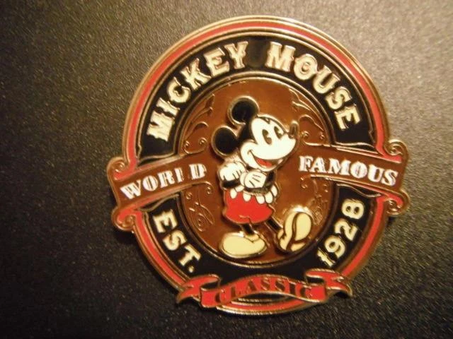 Rare pins disney Disneyland Paris : Ecusson Mickey 1928